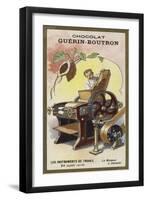 Cocoa Grinder-null-Framed Giclee Print