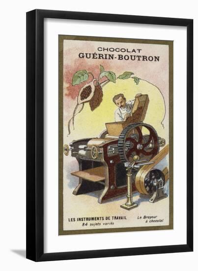 Cocoa Grinder-null-Framed Giclee Print