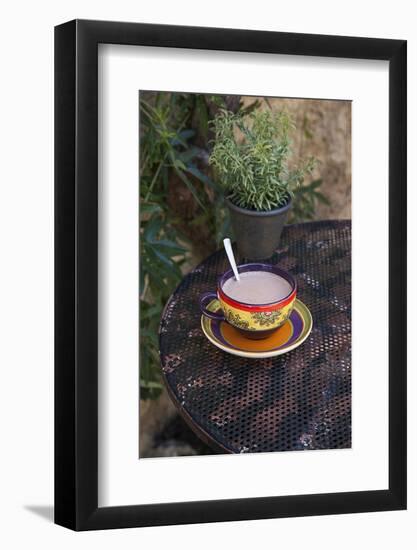 Cocoa in Coloured Cup-Andrea Haase-Framed Photographic Print