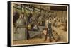 Cocoa Processing Plant-null-Framed Stretched Canvas