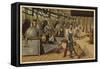 Cocoa Processing Plant-null-Framed Stretched Canvas