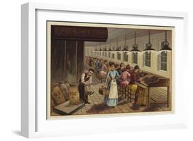 Cocoa Processing Plant-null-Framed Giclee Print