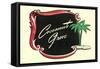 Cocoanut Grove Coaster-null-Framed Stretched Canvas