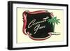 Cocoanut Grove Coaster-null-Framed Art Print