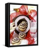 Coconut Biscuits for Christmas-Alena Hrbkova-Framed Stretched Canvas
