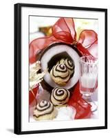 Coconut Biscuits for Christmas-Alena Hrbkova-Framed Photographic Print