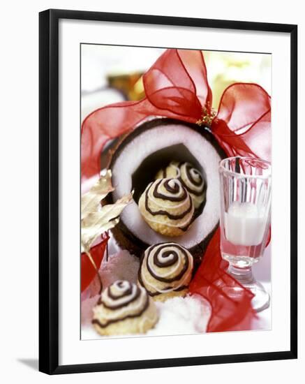 Coconut Biscuits for Christmas-Alena Hrbkova-Framed Photographic Print