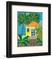 Coconut Cottage-Wendy McKinney-Framed Art Print
