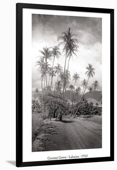 Coconut Grove, Lahaina, 1910-Ray Jerome Baker-Framed Art Print