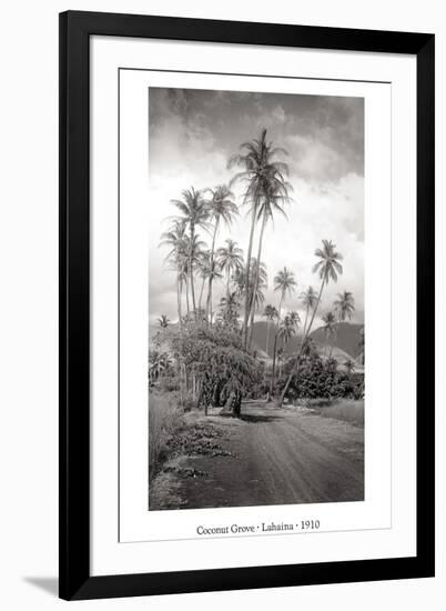 Coconut Grove, Lahaina, 1910-Ray Jerome Baker-Framed Art Print