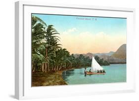 Coconut Island, Hawaii-null-Framed Art Print