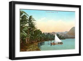 Coconut Island, Hawaii-null-Framed Art Print