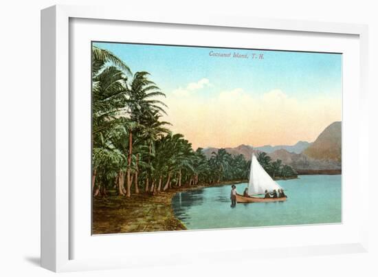 Coconut Island, Hawaii-null-Framed Art Print