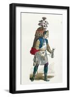 Coconut Seller in 1774-Burn Smeeton-Framed Giclee Print