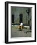 Coconut Seller Riding His Bicycle, Galle, Sri Lanka-Yadid Levy-Framed Photographic Print