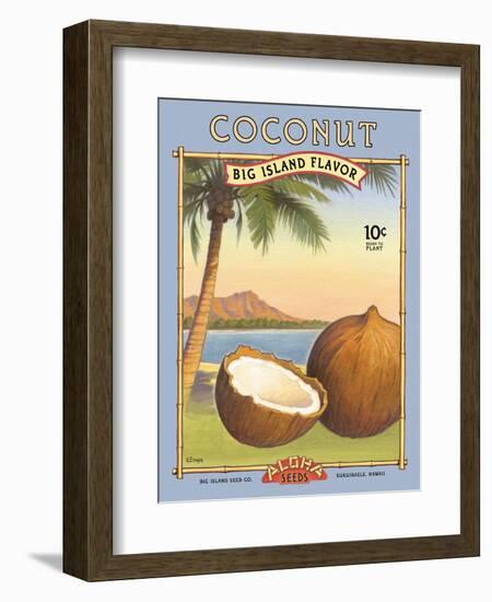 Coconut-Kerne Erickson-Framed Art Print