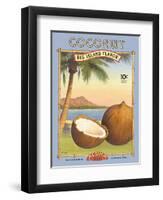 Coconut-Kerne Erickson-Framed Art Print