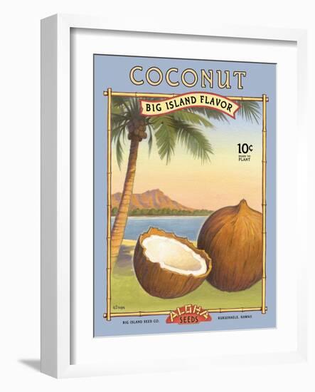 Coconut-Kerne Erickson-Framed Art Print