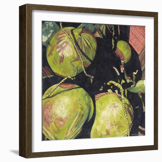 Coconuts, 2003-Pedro Diego Alvarado-Framed Giclee Print