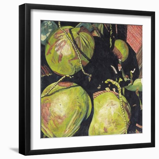 Coconuts, 2003-Pedro Diego Alvarado-Framed Giclee Print