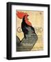 Cocorico, 1899-Theophile-Alexandre Steinlen-Framed Art Print