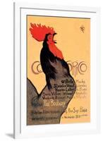 Cocorico, c.1899-Théophile Alexandre Steinlen-Framed Art Print