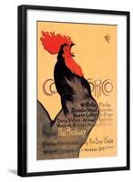 Cocorico, c.1899-Théophile Alexandre Steinlen-Framed Art Print