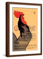 Cocorico, c.1899-Théophile Alexandre Steinlen-Framed Art Print