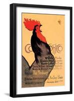 Cocorico, c.1899-Théophile Alexandre Steinlen-Framed Art Print