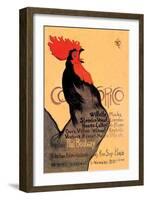 Cocorico, c.1899-Théophile Alexandre Steinlen-Framed Art Print