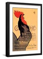 Cocorico, c.1899-Théophile Alexandre Steinlen-Framed Art Print