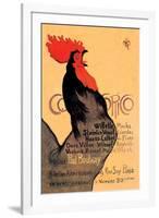 Cocorico, c.1899-Théophile Alexandre Steinlen-Framed Art Print