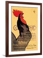 Cocorico, c.1899-Théophile Alexandre Steinlen-Framed Art Print