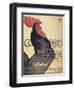 Cocorico, Poster, 1899-Theophile Alexandre Steinlen-Framed Giclee Print