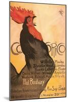 Cocorico, Rooster-null-Mounted Art Print