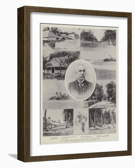 Cocos-Keeling Islands and their Uncrowned King, Mr G Clunies Ross-null-Framed Giclee Print