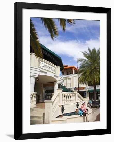 Cocowalk Shopping Mall in Coconut Grove, Miami, Florida, United States of America, North America-Richard Cummins-Framed Photographic Print