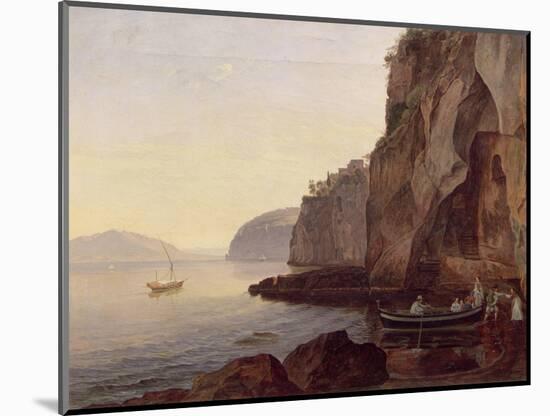 Cocumella Near Sorrento, 1827-Carl Wilhelm Goetzloff-Mounted Giclee Print