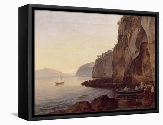 Cocumella Near Sorrento, 1827-Carl Wilhelm Goetzloff-Framed Stretched Canvas