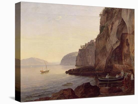 Cocumella Near Sorrento, 1827-Carl Wilhelm Goetzloff-Stretched Canvas