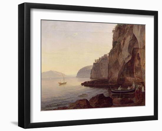 Cocumella Near Sorrento, 1827-Carl Wilhelm Goetzloff-Framed Giclee Print