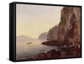 Cocumella Near Sorrento, 1827-Carl Wilhelm Goetzloff-Framed Stretched Canvas