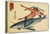 Cod and Gurnard, Early 19th Century-Utagawa Hiroshige-Stretched Canvas