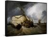 Cod Fishing, 1832-Louis Garneray-Framed Stretched Canvas