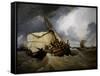 Cod Fishing, 1832-Louis Garneray-Framed Stretched Canvas