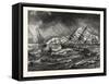 Cod-Fishing on the Great Bank of Newfoundland-null-Framed Stretched Canvas