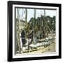 Cod Market in Christiania (Norway), Circa 1880-Leon, Levy et Fils-Framed Photographic Print