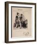 Code Civil Illustre, Article 213, the Husband Shall Protect His Wife-Henry Monnier-Framed Giclee Print