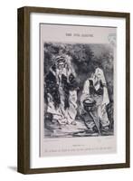 Code Civil Illustre, Article 214The Wife Shall Follow Her Husband Wherever He Decides to Live-Henry Monnier-Framed Giclee Print