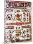 Codex Borgianus Showing Confronting Deities, Mixtec, Pre-Columbian Mexico, 12th-16th Century-null-Mounted Giclee Print
